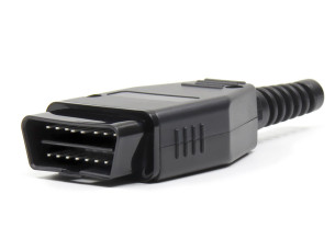 Роз'єм OBD2 "тато" розбірний з платою 16 pin для діагностики 2