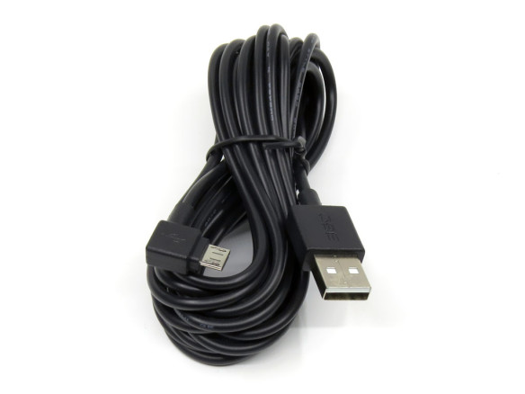 Кабель MicroUSB для відеореєстраторів 3.5 м оригінал 360
