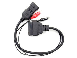 Адаптер 3-pin на OBD2 (16-pin) з живленням від АКБ для... 2