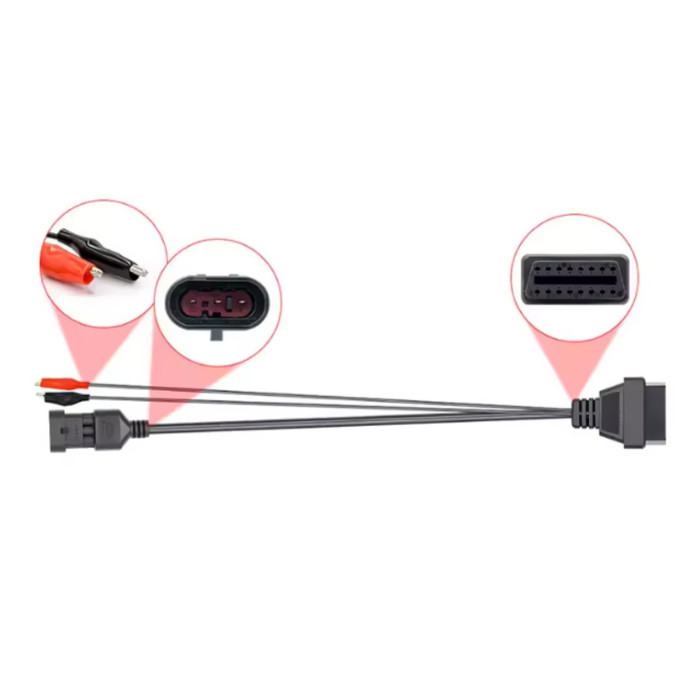 Адаптер 3-pin на OBD2 (16-pin) з живленням від...